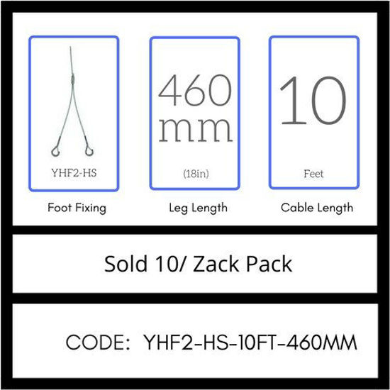 Picture of Gripple No. 2 x 10' Y-Hook Hangers (YHF2-HS-10FT-460MM) Pack of 10 USA Made