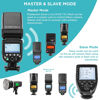 Picture of Flashpoint Zoom Li-on III R2 TTL On Camera Flash for Nikon, 76ws 2.4GHz 1/8000s HSS Speedlight with Quick Manual-TTL Switch, 1.5s Recycle Time, 7.2V/2600mAh Li-Ion Battery, 450 Full-Power Flashes