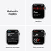 Picture of Apple Watch Series 7 (GPS + Cellular, 45MM) - Silver Stainless Steel Case with Starlight Sport Band (Renewed Premium)