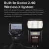 Picture of Godox V860III-F Camera Flash Light Wireless TTL Speedlite Transmitter/Receiver GN60 1/8000s HSS Built-in 2.4G Wireless X System with Modeling Light Compatible with Fuji Fujifilm Cameras