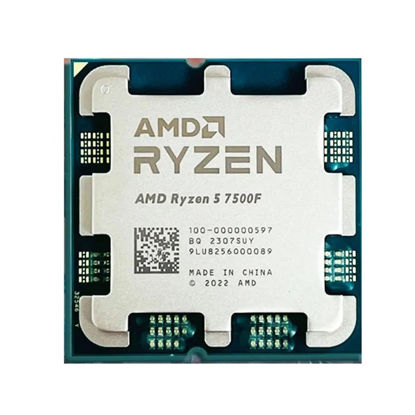Picture of AMD Ryzen 5 7500F R5 7500F 3.7GHz 6-Core 12-Thread CPU Processor 5NM L3=32M 100-000000597 Socket AM5 Without Cooler
