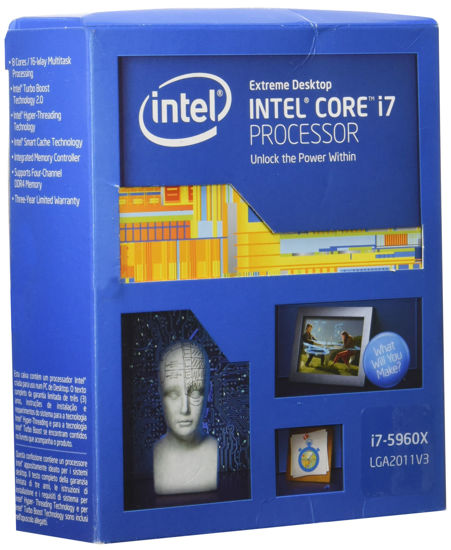 Picture of Intel Core i7 Extreme Edition i7-5960X Octa-core (8 Core) 3 GHz Processor - Socket LGA 2011-v3Retail Pack