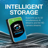 Picture of Seagate Skyhawk AI 10TB Video Internal Hard Drive HDD - 3.5 Inch SATA 6Gb/s 256MB Cache for DVR NVR Security Camera System with Drive Health Management and in-house Rescue Services (ST10000VEZ008)