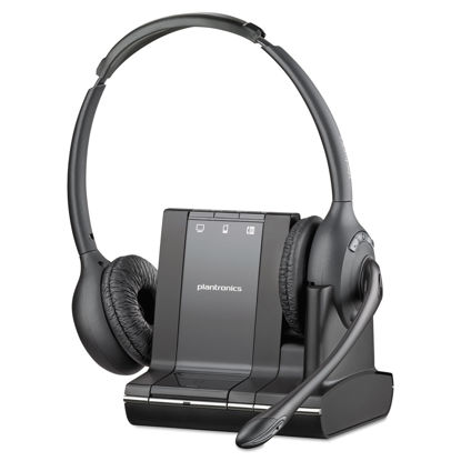 Picture of Plantronics Savi W720 Multi-Device Wireless Headset System - US Warranty - Black