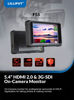 Picture of Lilliput FS5 Camera Monitor 3D-LUT SDI 5.4 inch 60HZ 4K HDMI 2.0 3G Video Assist 1920 * 1200 Full HD with Black Silicone Case