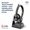 Picture of Poly Savi 7320-M Ultra-Secure Wireless DECT Headset System - Microsoft Teams Certified Version