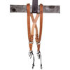 Picture of HoldFast Gear Money Maker English Bridle Leather Large Two-Camera Harness, Tan