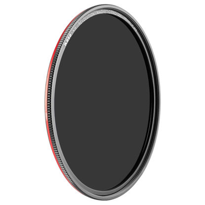 Picture of Kase Wolverine Revolution 95mm Magnetic ND1000 10 Stop Shockproof Tempered Optical Glass Filter w Red Ring & Adapter