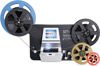Picture of 8mm & Super 8 Film to Digital Converter, Film Scanner Digitizer with 2.4" Screen, Convert 3”5”7”9”Reels View Frame by Frame into 1080P Digital MP4 Files,Sharing & Saving on 32GB SD Card