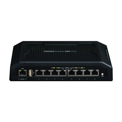 Picture of Ubiquiti TOUGHSwitch PoE Pro - Switch - 8 Ports - Managed - Desktop (TS-8-PRO)
