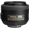 Picture of Nikon AF-S DX NIKKOR 35mm f/1.8G Prime Lens (2183) Bundle Package with Padded Lens Case + Macro Filter Kit + UV, CPL, FL Lens Filters + Tulip Hood + Lens Cap Keeper + Camera Lens Cleaning Kit + More
