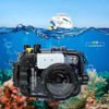 Picture of Seafrogs 60M/195ft Waterproof Underwater Camera Housing Waterproof Case for A6000 A6300 A6500 Compatible with 16-50mm Lens(Housing + Red Filter)