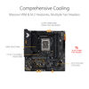 Picture of ASUS TUF B660M-PLUS WiFi D4 LGA 1700(Intel 12th Gen) mATX Gaming Motherboard (PCIe 5.0,DDR4,2xPCIe 4.0 M.2 Slots,WiFi 6,2.5 Gb LAN,Front USB 3.2 Gen 1 Type-C,Two-Way AI Noise Cancelation)