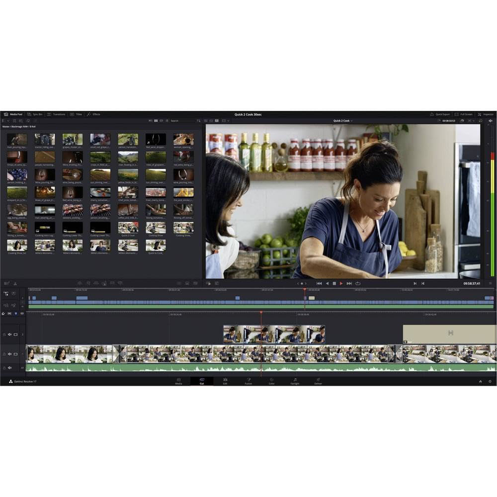 GetUSCart- Blackmagic Design DaVinci Resolve Software 000870 Video ...