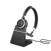 Picture of Jabra Evolve 65 SE Link380a UC Mono Stand- Bluetooth Headset with Noise-Cancelling Microphone, Long-Lasting Battery and Dual Connectivity - Works with All Other Platforms - Black