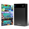 Picture of Kinhank 12TB Retro Gaming Hard Drive, Retro Game Hard Drive with 96000+ Classic Games,Retro Game Consoles Portable Game Hard Drive Disk Compatible with Win-7/8/10/11