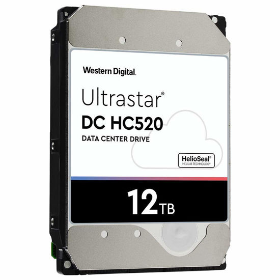 Picture of HGST - WD Ultrastar DC HC520 HDD | HUH721212ALE600 | 12TB 7.2K SATA 6Gb/s 256MB Cache 3.5-Inch Helium Data Center Internal Hard Disk Drive