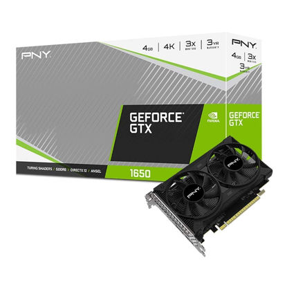 Picture of PNY GeForce GTX 1650 4GB GDDR6 Dual Fan Graphics Card