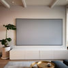 Picture of Edge Free Fixed Frame Projector Screen, Movie Home Theater 4K Ultra HD 3D Ready, Wall Mounted, Fixed Frame Projection Projector Screen(84 inch)
