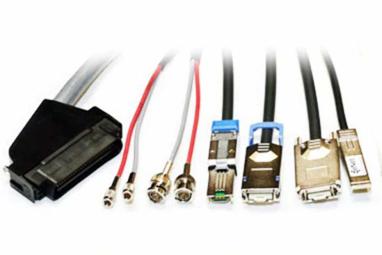 Picture of HD-SAS Cable to Mini-SAS FD On