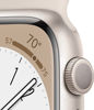 Picture of Apple Watch Series 8 [GPS, 45mm] - Starlight Aluminum Case with with Starlight Sport Band, S/M (Renewed)