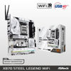 Picture of ASRock X870 Steel Legend WiFi 7 AMD Ryzen Socket AM5 ATX Motherboard DDR5 DIMMs 8000 MHz 256 GB SATA3 6.0 Gb/s USB4 M.2