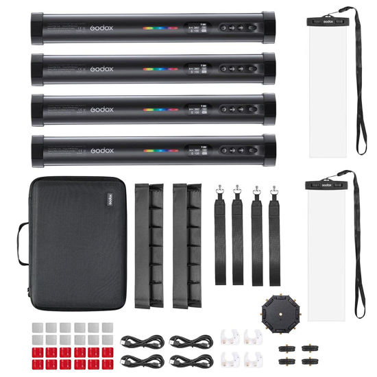 Picture of Godox TL30-K4 RGB Tube Light 4-Light Kit
