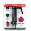 Picture of NOGA Cine Pro Set, Includes Cine Arm DG Hold-It Arm, 1/4"-20 Male to 1/4"-20 Female Quick Release Adapter, Xchange Cube Adapter