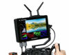 Picture of FEELWORLD LUT7PRO 7 Inch 2200nit 3D LUT Touch Screen DSLR Camera Field Monitor with F970 External Kit Install for Power The Wireless Transmission Waveform Vectorscope 4K HDMI Input 8.4V DC Output