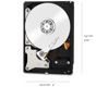 Picture of WD Red 8TB NAS Hard Disk Drive - 5400 RPM Class SATA 6 Gb/s 128MB Cache 3.5 Inch - WD80EFZX