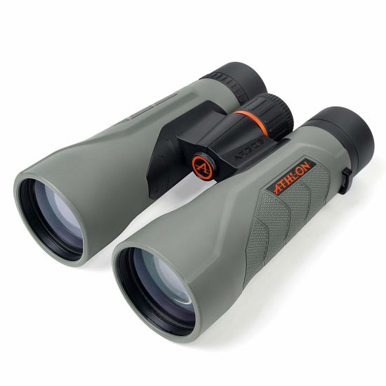 Picture of Athlon Optics 12x50 Argos G2 HD Gray Binoculars with Eye Relief for Adults and Kids, High-Powered Binoculars for Hunting, Birdwatching, and More