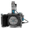 Picture of KONDOR BLUE FX3 / FX30 Cage with Top Handle Compatible with Sony | Lightweight Aerospace Grade Aluminum | Multiple Mounting Points | Modular Design | Built-in Arca Swiss Plate | Space Gray