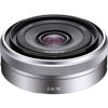 Picture of Sony E 16mm f/2.8 Lens Silver SEL16F28, Filter Kit, Cap Keeper, Cleaning Kit, and More