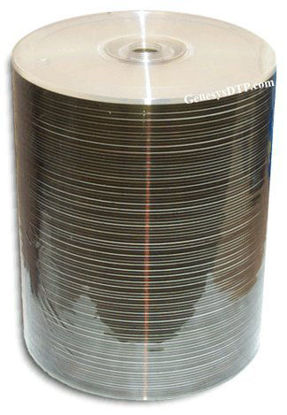 Picture of MAM-A 52X 80-Min (Mitsui) White Inkjet HUB Printable/Gold CD-R's 100-Pak in Shrinkwrap