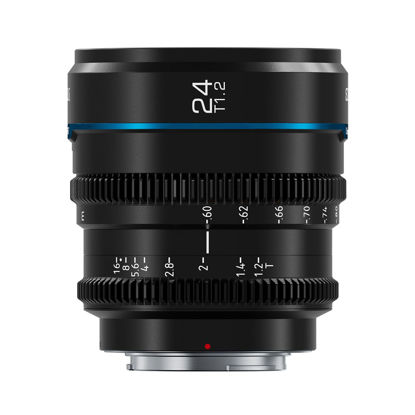 Picture of SIRUI Night Walker 24mm Camera Lens, Manual Focus Cine Lens (L Mount, Black)