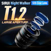 Picture of SIRUI Night Walker 24mm Camera Lens, Manual Focus Cine Lens (L Mount, Black)