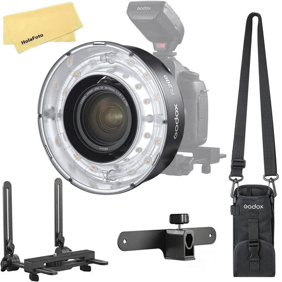 Picture of Godox R200 Macro Ring Flash Head for Godox AD200 Pro Godox AD200 Pocket Flash,5800±200K 200Ws High Power for Outdoor Portrait Shooting Wedding Shooting,Fashion Photography,Jewelry Photography,Ect