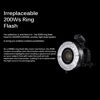 Picture of Godox R200 Macro Ring Flash Head for Godox AD200 Pro Godox AD200 Pocket Flash,5800±200K 200Ws High Power for Outdoor Portrait Shooting Wedding Shooting,Fashion Photography,Jewelry Photography,Ect