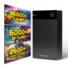 Picture of Kinhank 12T HDD Retro Gaming Hard Drive with 96000+ Classic Games, Include 6000+ 3D Games, USB 3.0, 12tb External Portable Game Hard Drive Disk for Win 7/8/10/11