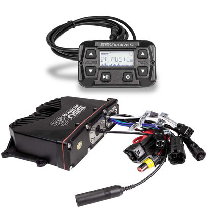 Picture of SSV Universal Bluetooth Media-Controller with LCD-Display w/Trim Ring