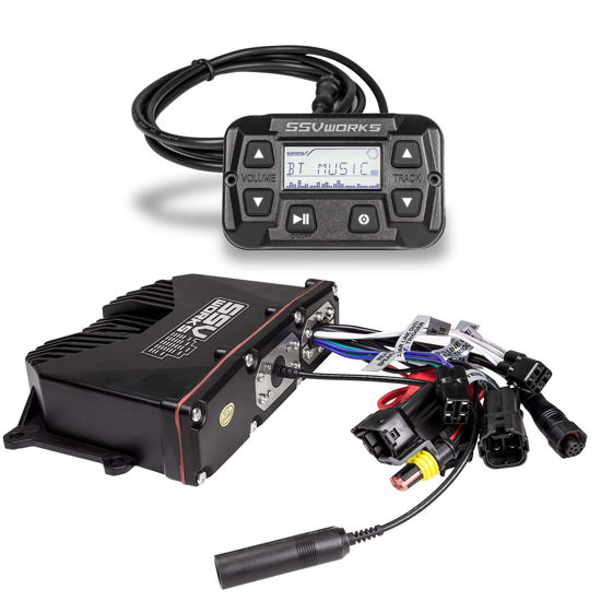 Picture of SSV Universal Bluetooth Media-Controller with LCD-Display w/Trim Ring