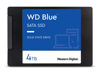 Picture of Western Digital 4TB WD Blue 3D NAND Internal PC SSD - SATA III 6 Gb/s, 2.5"/7mm, Up to 560 MB/s - WDS400T2B0A