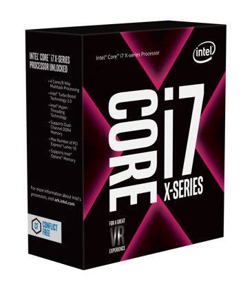 Picture of Intel Core i7-7740X X-Series Processor 4 Cores up to 4.50GHz Turbo Unlocked FCLGA2066 X299 Series 112W