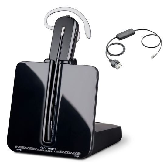 Picture of Cisco Phone Compatible Plantronics Wireless - CS540 Bundle with Electronic Remote Answering (EHS) - 84693 -For Cisco phones: 6945, 7821, 7841, 7861, 7942G, 7945G, 7962G, 7965G, 7975G, 8841, 8851, 8861
