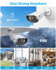 Picture of ZOSI 8CH 4K Spotlight Home PoE Security Camera System,8 Ports 16CH 8MP NVR with 2TB HDD,4 x 5MP Outdoor PoE IP Cameras,Person Vehicle Detection,2-Way Audio,Night Vision,Sound Alarm,for 24-7 Recording