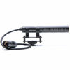 Picture of Azden SGM-PDII Compact Shotgun Microphone with Attached XLR Cable for On-Camera Mounting