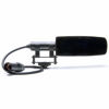 Picture of Azden SGM-PDII Compact Shotgun Microphone with Attached XLR Cable for On-Camera Mounting