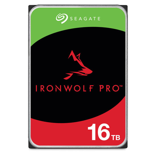 Picture of Seagate IronWolf Pro 3.5" 16TB HDD with Data Recovery Service 5 Year Warranty 256MB 7200rpm 24 Hours Service for PC NAS RV Sensor ST16000NE000