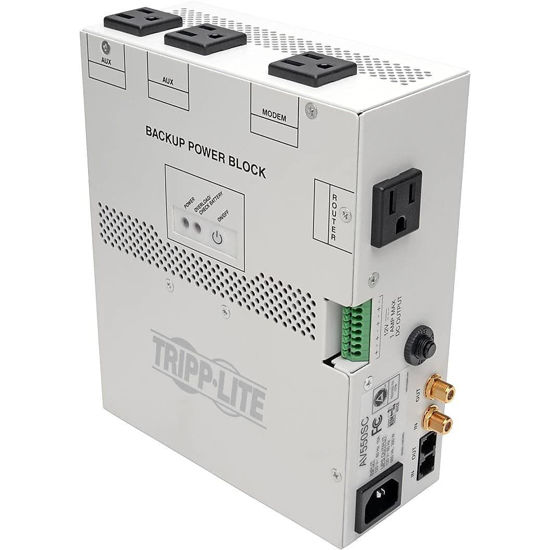 Picture of Tripp Lite 550VA Audio/Video Backup Power Block UPS - Exclusive UPS Protection for Structured Wiring Enclosure (AV550SC)