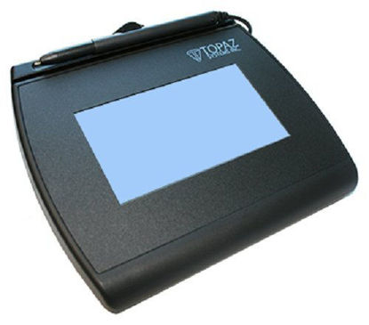 Picture of Topaz T-LBK755-BHSB-R SignatureGem LCD 4x3 Signature Capture Pad - (Certified Refurbished)